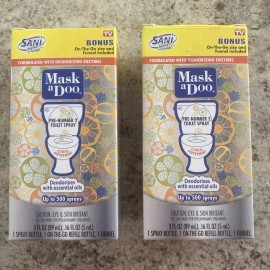 AS SEEN ON TV 2 Pack As Seen On TV  Mask A Doo Pre-Number 2 Toilet Spray Citrus Peppermint