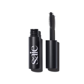 Saie Mini Mascara 101 - Buildable + Lash Lengthening Mascara for Volumized Lashes - Strengthening, Clean Mascara - Formulated with Nourishing Ingredients - Black (0.17 oz)
