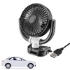 Raksonic Car Fan, USB Heat-Dissipation, Large Wind Power, 3 Blades,