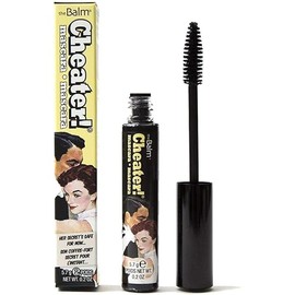 The Balm Cheater! Volumizing Mascara, Black, Non-Clumping & Buildable, 0.2 Ounce (Pack of 1)