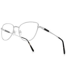 RB. Pilot Retro Cateye Reading Glasses for Women Blue Light Blocking Computer Glasses Spring Hinge Readers