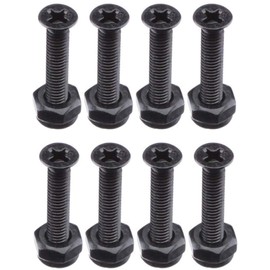 Longboard Skateboards Cruiser Hardware Screws 1" 1.25" 1.5" 1.75" 2" Black Color (1.5")