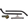 Universal Commercial 2 pc S-Wand - Dust Brush- Floor Brush- For 1.5" Applications