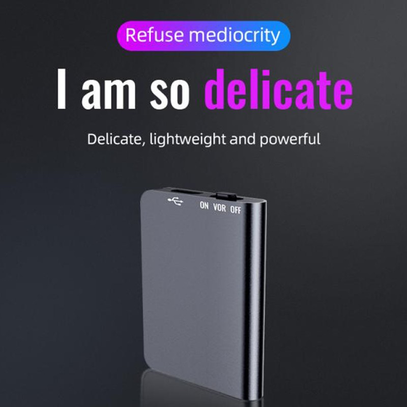 Voice Recorder HD Noise Reduction Ultra Long Standby Sound Activated