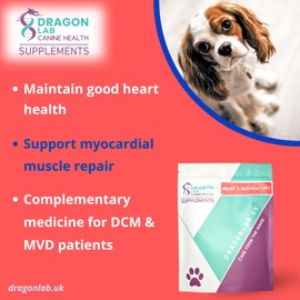 Dog Heart & Respiratory Supplement | DCM | MVD | CARDIAC HEALTH