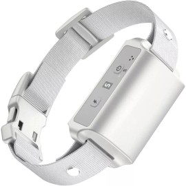Unbranded Smart Auto Anti bark Dog Collar Intelligent Waterproof Barking Terminator Device - Silver Black