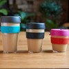 KeepCup Original, Lightweight and Clear Plastic Reusable Coffee Cup with