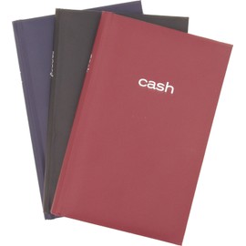 Mead Cash Book - 7-15/16 x 5-1/8 inches - 144 Pages- Assorted colors