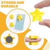 PYJLBX Fridge Magnets, 10 Pack Yellow Star Magnets Heavy Duty