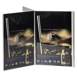 Clear-Ad - LHK-46 - Acrylic 6-Sided Restaurant Menu Table Tent 4x6-3 Panel Photo Frame in Bulk (Pack of 20)