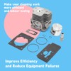 GLOXTED P100006300 Cylinder Piston Kit Replacement for Echo Model PB-8010