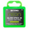 Spro Neon Glow Stick Green Pack of 20 Glow Sticks