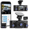HUPEJOS Dash Cam Front and Rear 360 Degree Camera 4