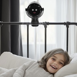 Personal Fan with Clip - Desk Portable Fan with Clip - 720 Degree Rotation Appliance Wall Mountable for Commuting Nursery Bedroom Stroller Camping