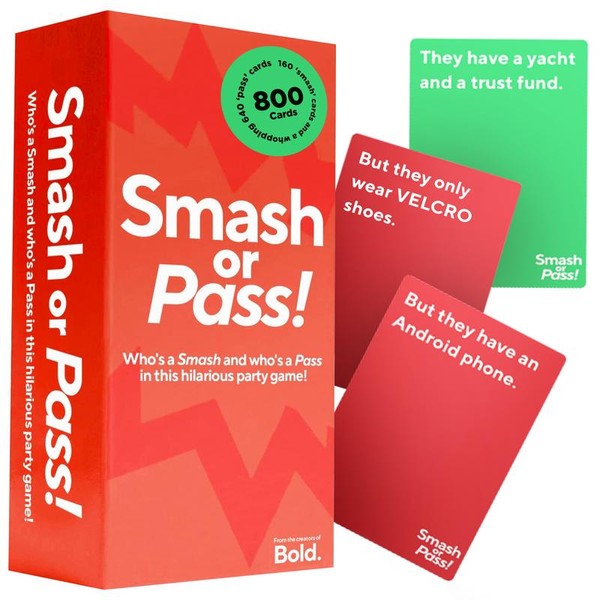 Smash or Pass - The Hilarious Game Night Adult Card