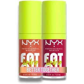 NYX PROFESSIONAL MAKEUP - GOTEO LABIAL CON ACEITE GRASO SUPERMODELO + GOTEO LABIAL CON ACEITE GRASO FOLLOW BACK