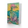 Artery8 Easter Card Bunny Psychedelic Colour Gradient Meadow For Her