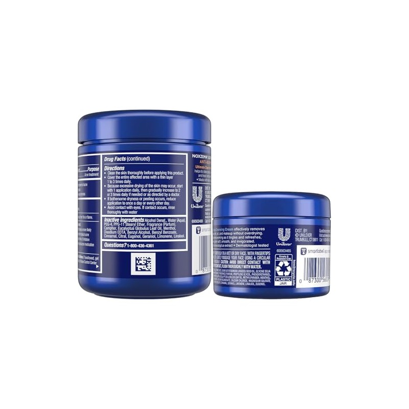 Noxzema Original Deep Cleansing Cream & Anti-Blemish Pads