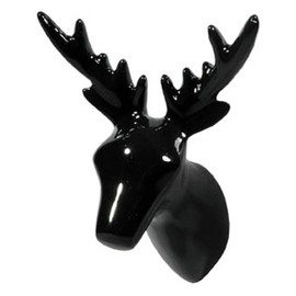 Capventure Dear Deer Coat Hook, Black