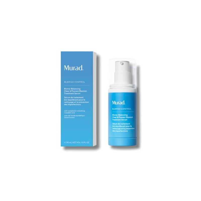 Murad Biome-Balancing Serum - Suero Facial Anti-Imperfecciones con Ácido Salicílico,