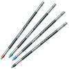 Lamy M21 4 Pack Ballpoint Refills Mixed Black,Blue,Red and Green