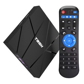 Android TV Box 10.0, Android Box 1GB RAM 8GB ROM Allwinner H616 Quad Core Smart Box, Support 6K, H.265, 3D, 2.4G WiFi, 10/100M Ethernet