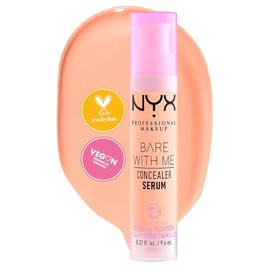 NYX Professional Makeup Bare With Me Srum Corrector Tono Vainilla, 9ml - Suero corrector que cubre ojeras, manchas e imperfecciones, cobertura media, 