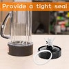 3pcs Rubber Gaskets Rings for Nutri Ninja Blender, Replacement Gasket