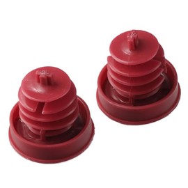 2 Pcs Power Steering Pump Reservoir Cap, 53697-SB3 Red Cap Plug Cover for Car Assessories Parts Accord Acura Odyssey
