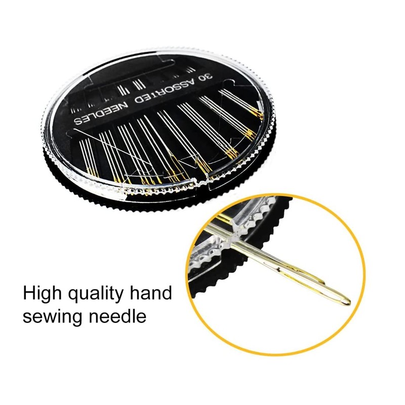 LuLiyLdJ Sewing Needles, Hand Needles, 30 Sewing Needles, Hand Sewing