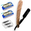 Kazakiri Natural Wood Touching Deep Shaving Razor [Supervised by a