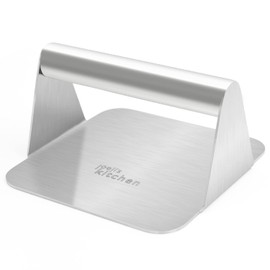 joeji's Kitchen Burger Press - Burger Patty Press Made of Stainless Steel - Easy to Clean Dishwasher Safe - Hamburger Press Patty Press or Burger Smasher - Robust Design