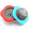 2-Pack Plastic Sink Strainer Kitchen Bathroom Tools Flower Shaped Anti