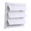 Plastic Air Vent Grille Cover Practical 3 Flaps Wall Ventilation