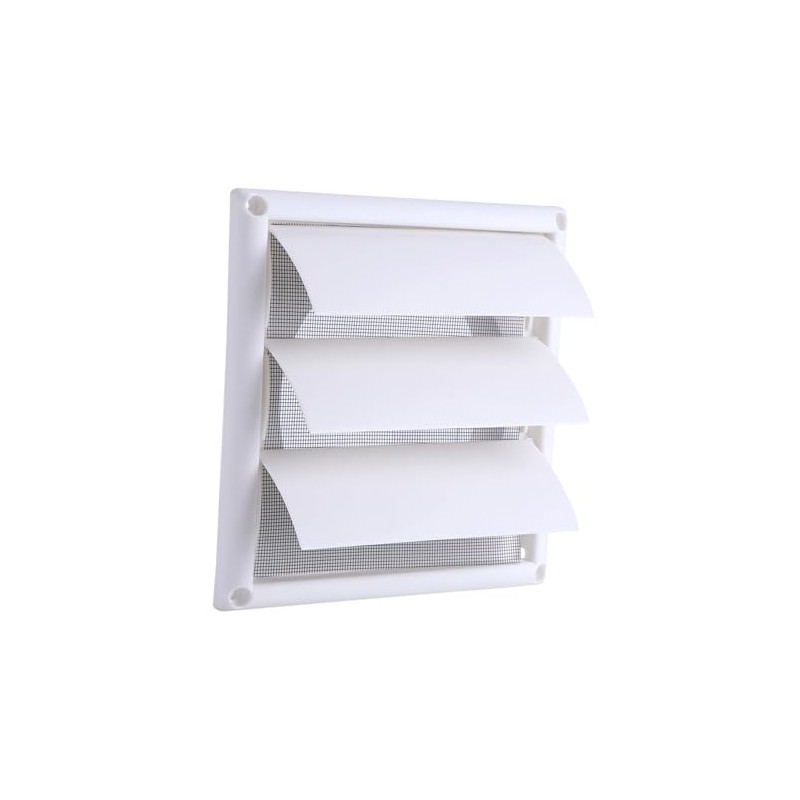 Plastic Air Vent Grille Cover Practical 3 Flaps Wall Ventilation