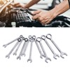 10PCS Mini Combination Wrench Set Steel Inch Open End Small