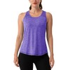 Aeuui Womens Workout Tops Mesh Racerback Tank Tops Sleeveless Yoga