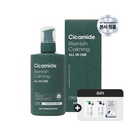 Cicamide Blemish Calming All-in-One/Men/Oily Skin 300ml + Wrap Shampoo 6ml (2 pouches) / 시카마이드 블레미쉬 카밍 올인원남성지성피부300ml+랩샴푸6ml파우치2종