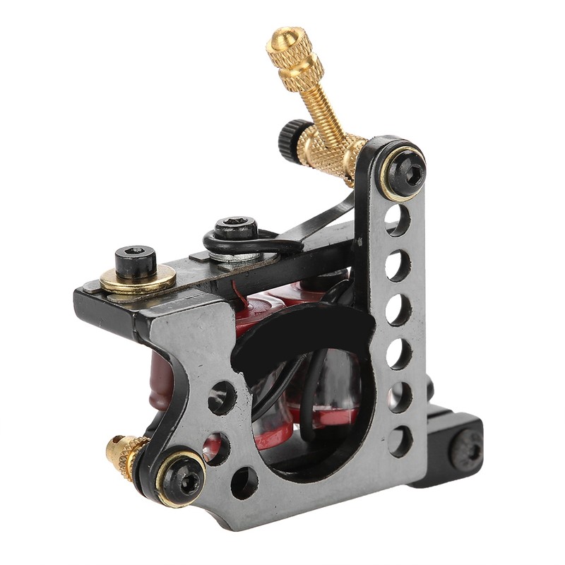 10 Wraps Professional Liner Shader Tattoo Iron Machine Gun Copper