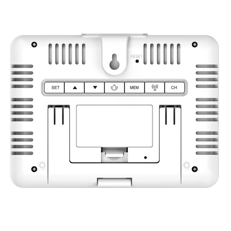 Miraval Modern Design Wireless Weather Station with Outdoor Sensor Namable