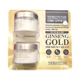 The Beauty Care 더뷰티케어 진생골드 크림 220ml x 2입 주름개선 미백 화장품 The Beauty Care Ginseng Gold Cream 220ml x 2 units Wrinkle Improvement Whitening Cosmetics