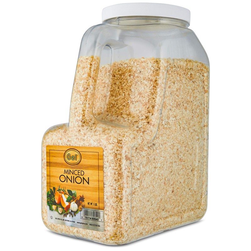 Gel Spice Minced Onion 5 Lb | Food Service Size