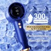 LAMJAD Portable Handheld Turbo Fan，Speed （1-100） Adjustable Mini Personal Fan，Digital