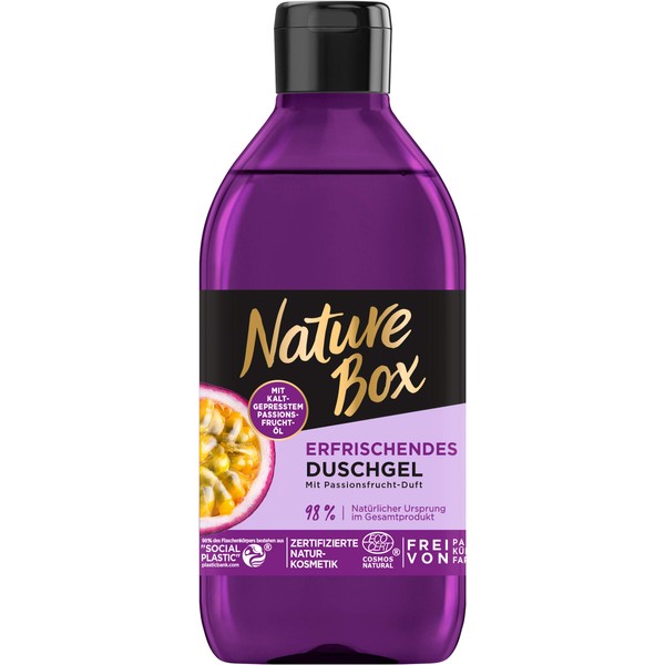 Nature Box Refreshing Passion Fruit Shower Gel 250ml