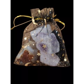 Baneful Justice Balance Magick Crystals Set Amethyst Quartz Obsidian Carnelian