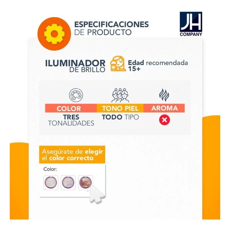 Iluminador S.f.r. Color Highlight Flower 5 Tonalidades