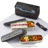 Thermos DSD-1104W L-BK Stainless Steel Fresh Lunch Box, 33.8 fl