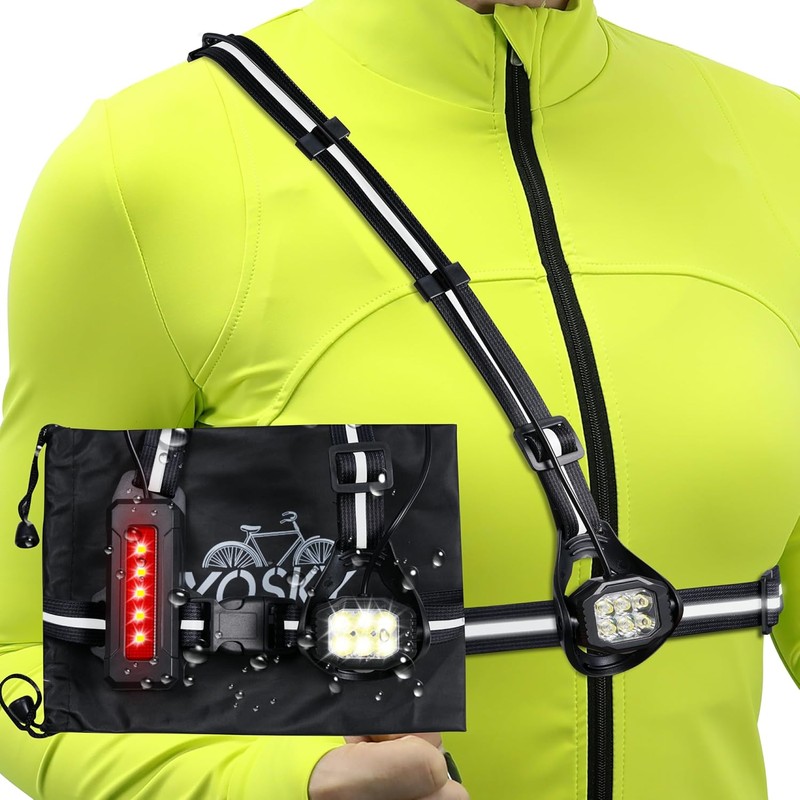 YOSKY 800 Lumen Chest Light, Running Light for Runner with