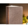 Gingko Smart Booklight- Linen Mini Coffee Brown