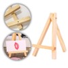 2 Pcs Mini Wooden Artist Triangle Easels Wooden Desktop Easel